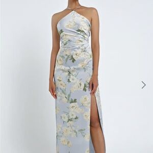 Jenny Yoo Riley Print Bridesmaids Dress Verona Floral Whisper Multi size 6